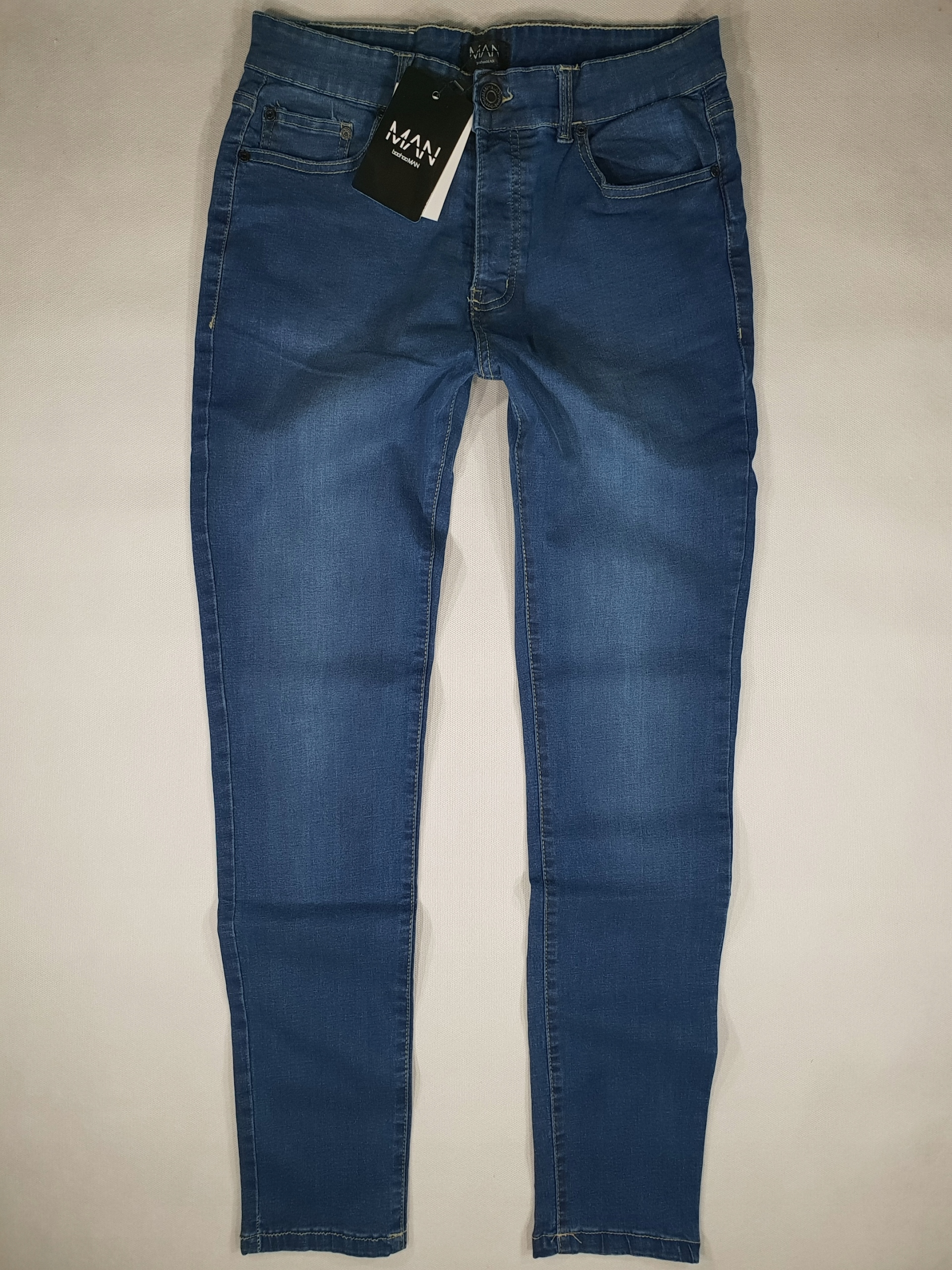 

BoohooMan jeans skinny blue W32 80cm