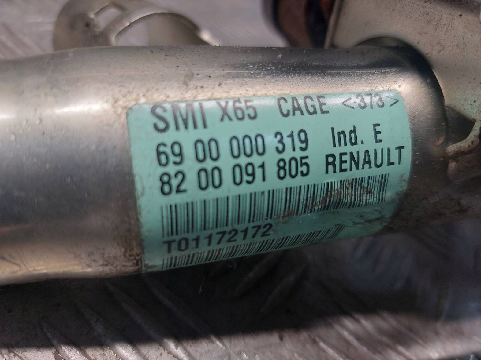 control electrics RENAULT CLIO II Phase and 8200091805