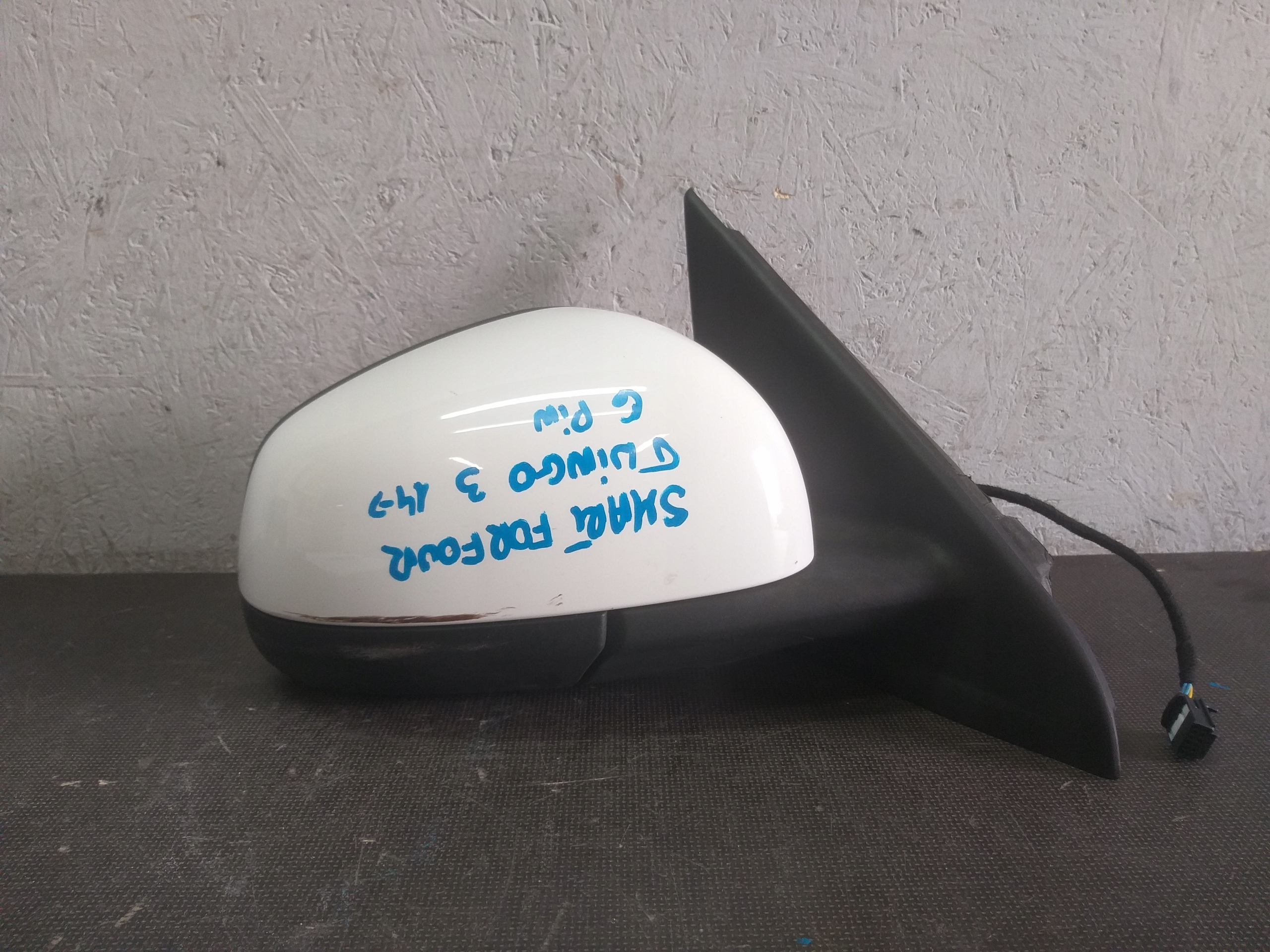 mirror right SMART FORFOUR RENAULT TWINGO III 3 14- 6PIN