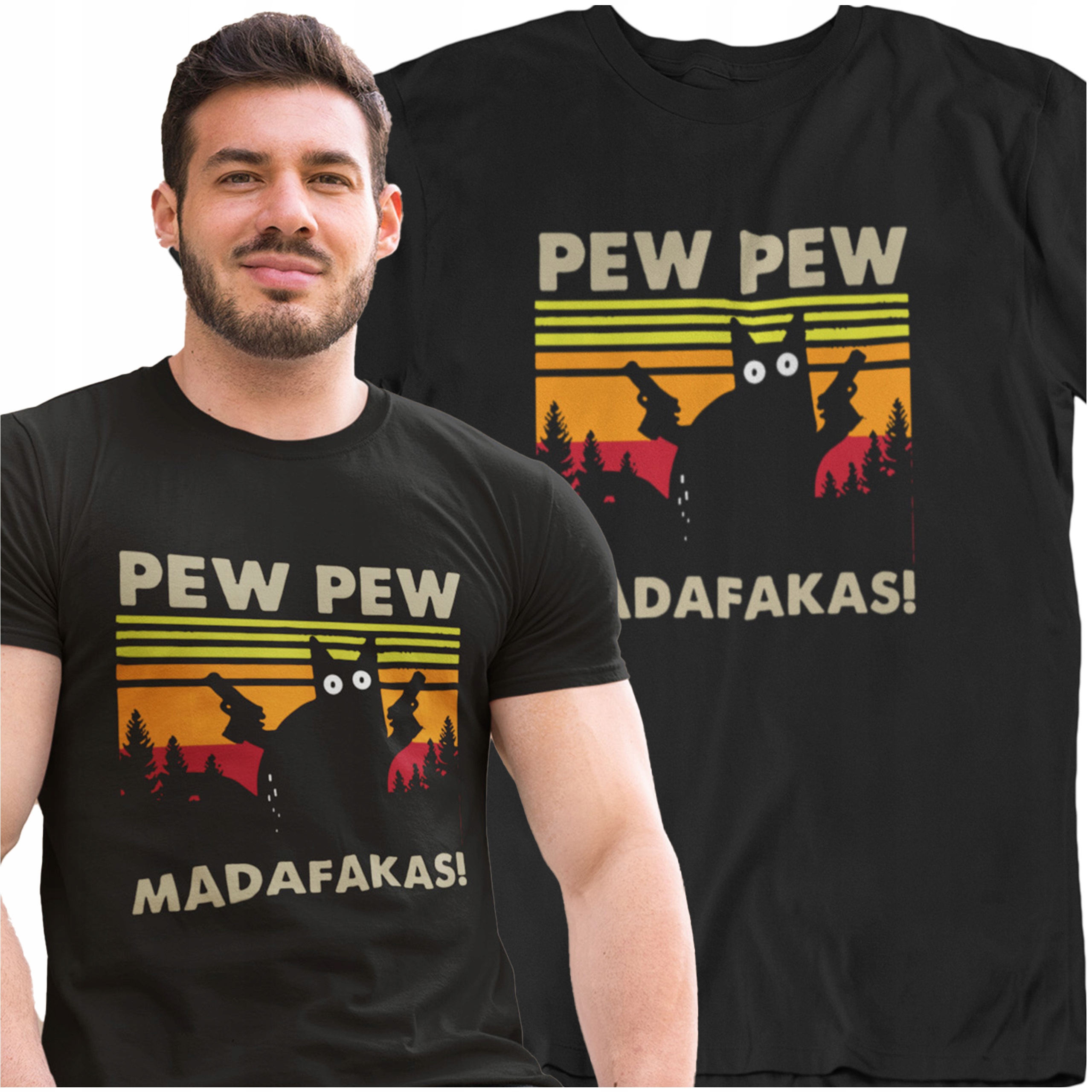 

Koszulka Męska Dla Niego Paw Paw Madafakas Z Kotem