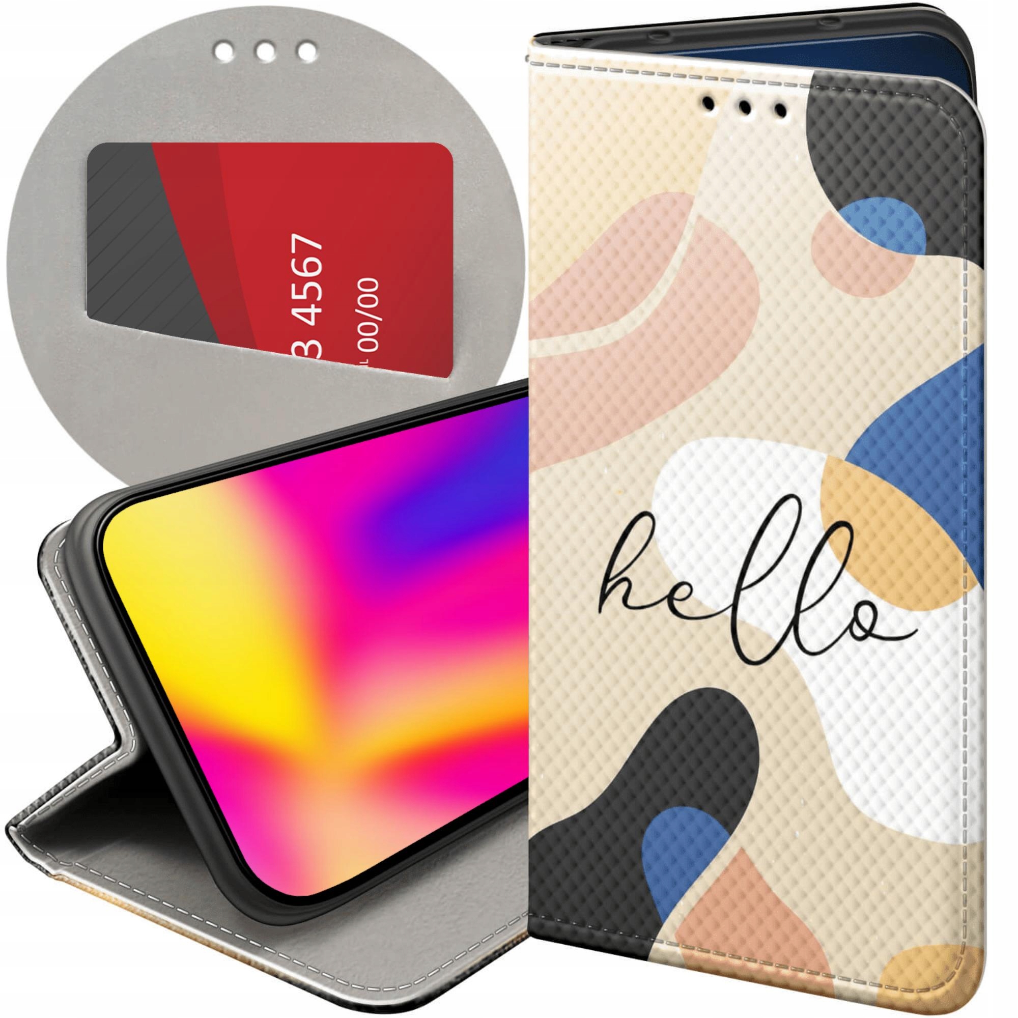 Etui Do Samsung Galaxy S22 Plus S22 Pro Abstrakcja Kształty