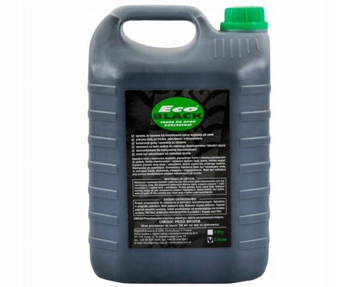 Farba do opon Impregnat ECO BLACK Koncentrat 5L EAN (GTIN) 5903317630098