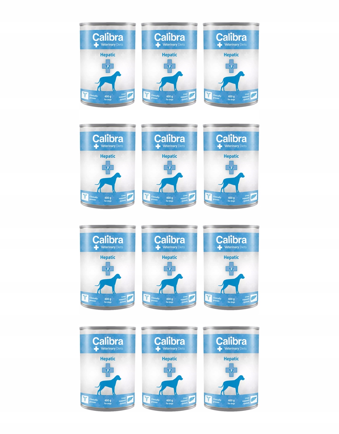 Levně Calibra Veterinary Diet Dog Hepatic Plechovka 12 x 400 g