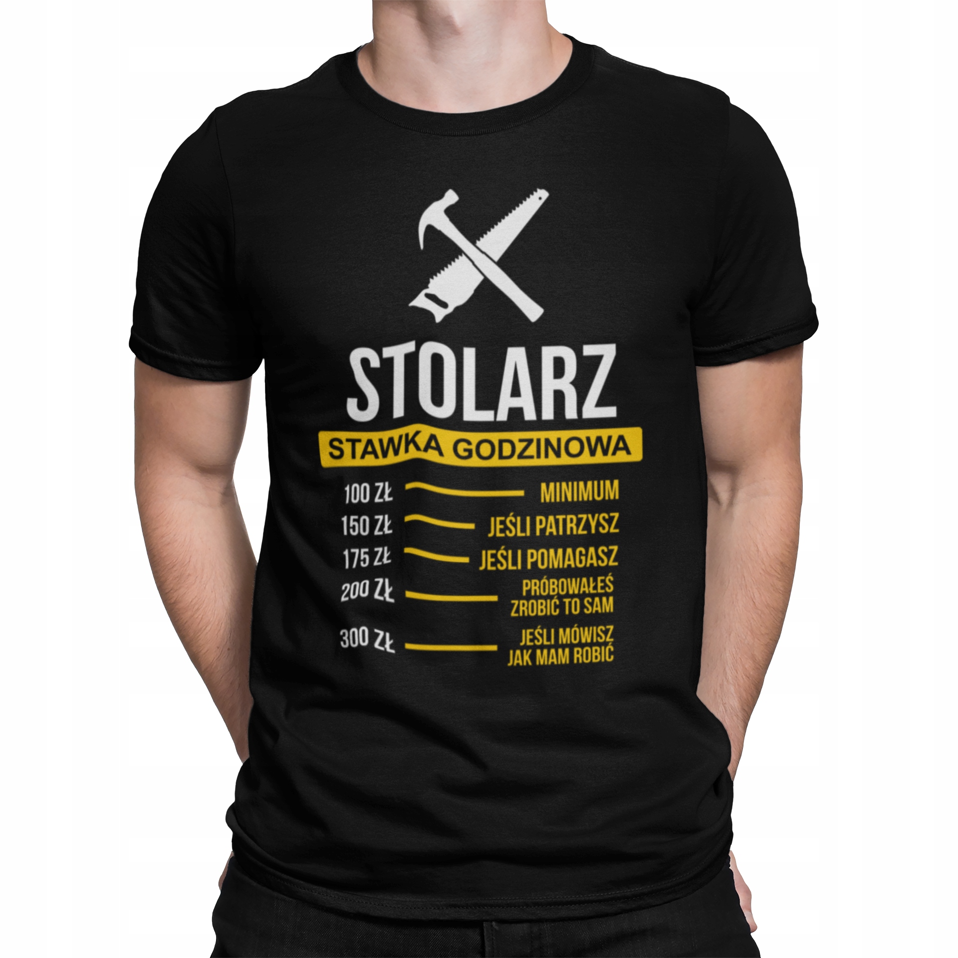 

Koszulka Stolarz Stawka Godzinowa Prezent
