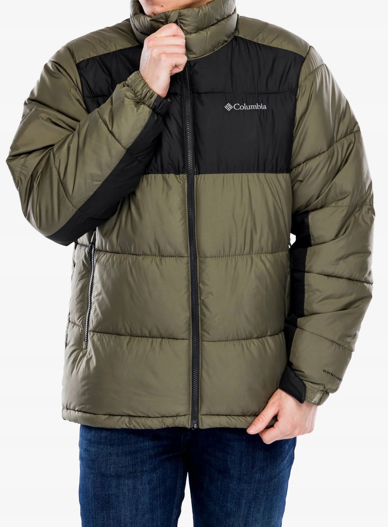 Zateplená bunda Columbia Pike Lake II Jacket stone green/shark XXL