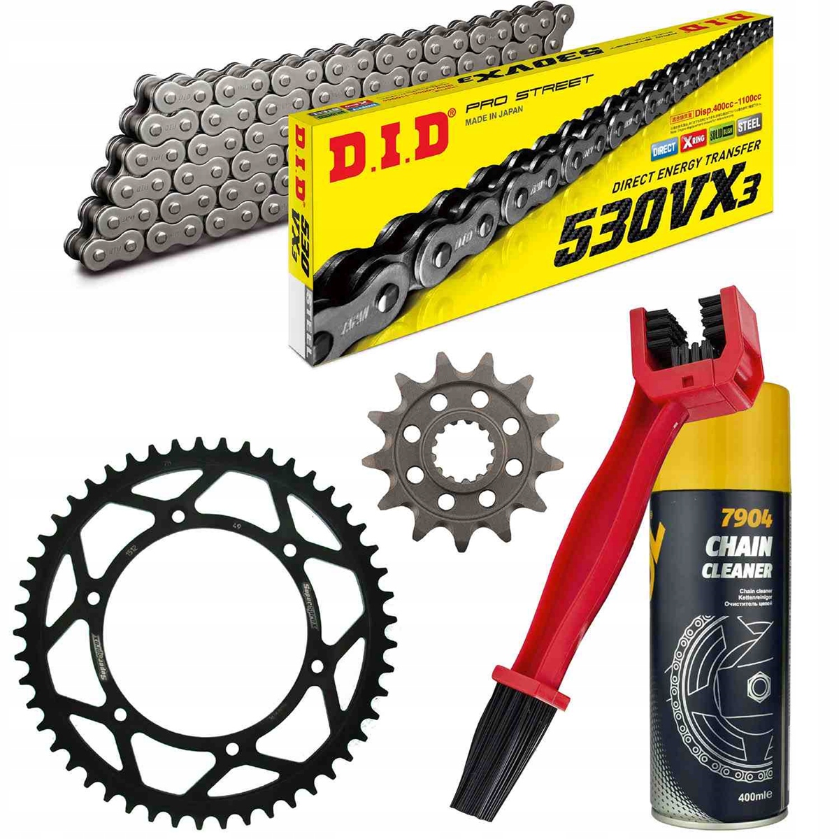 ZDRFEM0415-829:47.43981 - SUZUKI GSF 600 S BANDIT 95-99 комплект приводу SPX