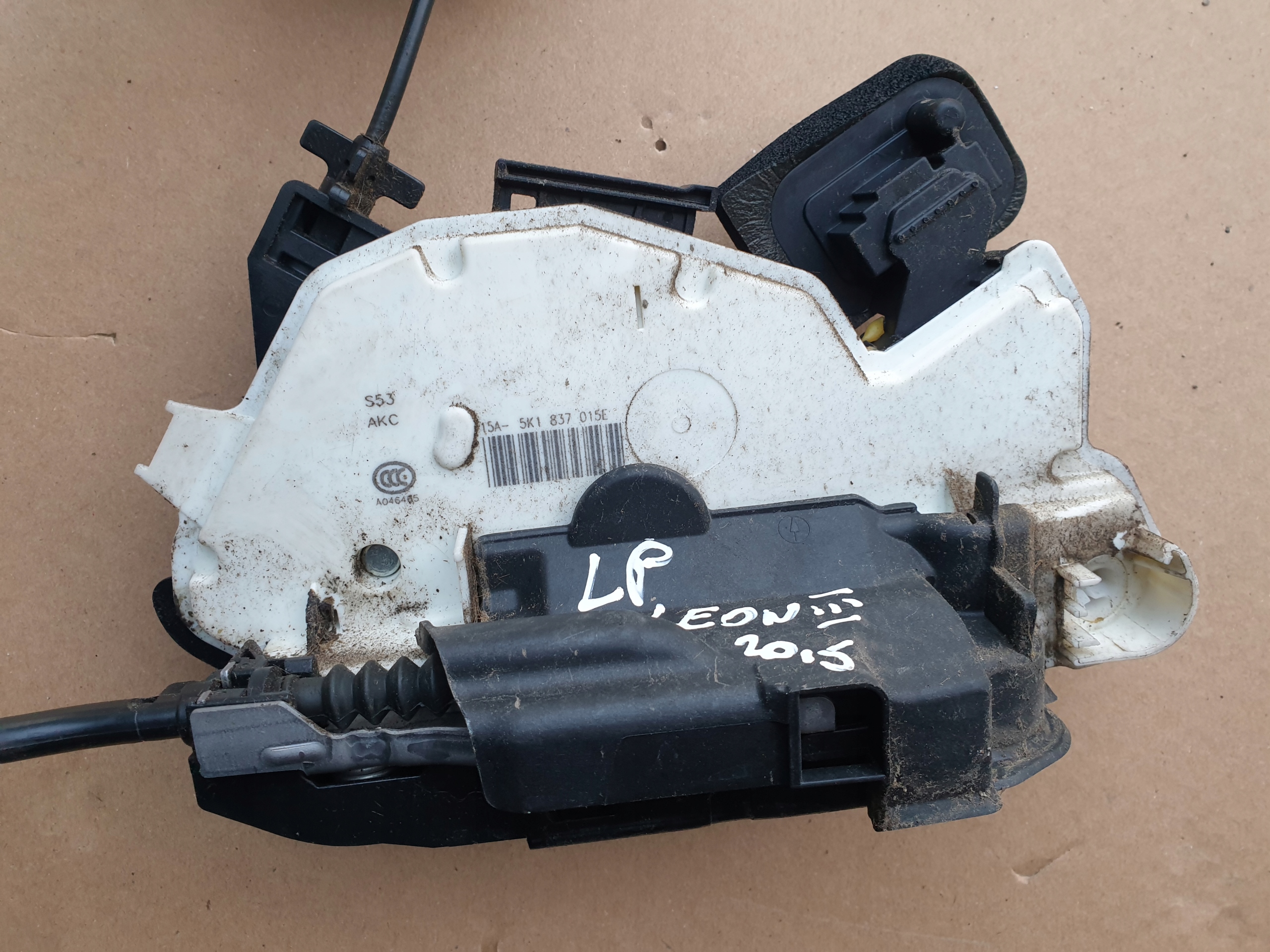 lock left front SEAT LEON III 3 5F 2013- 5K1837015E