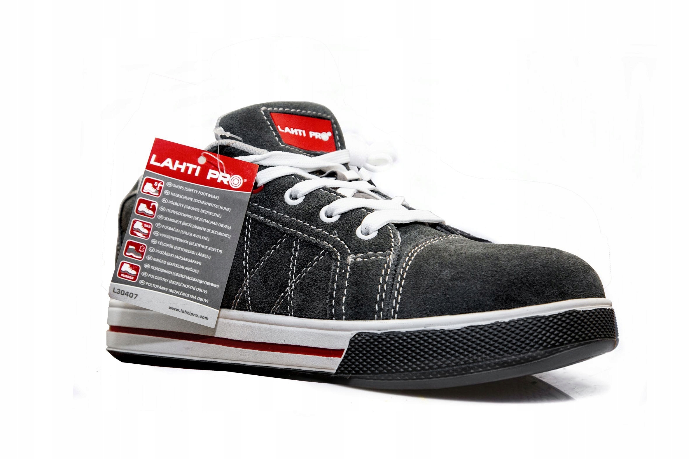 

Buty Półbuty robocze trampki Lahti Pro 30407 43