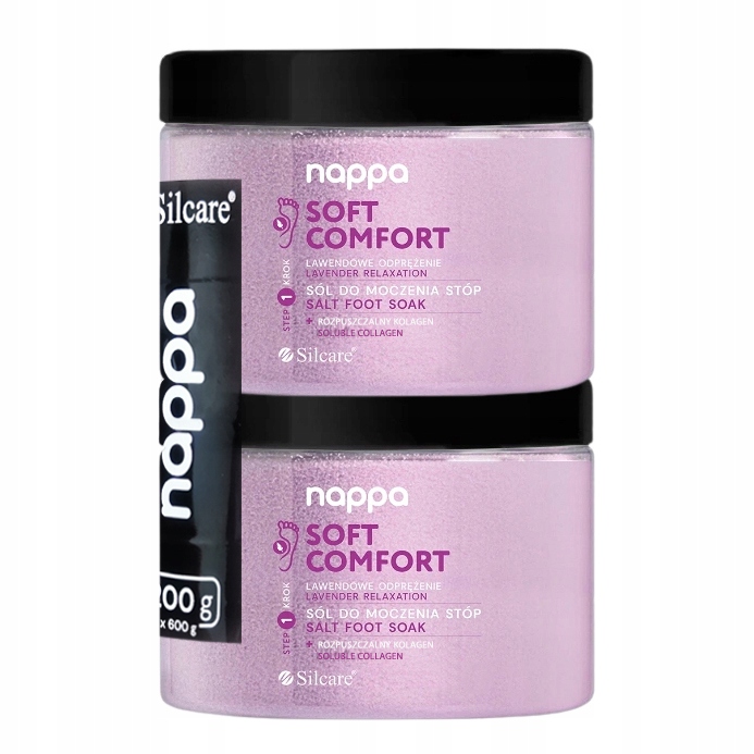 

Silcare Nappa Sól Do Moczenia Stóp Lawenda 1200 g
