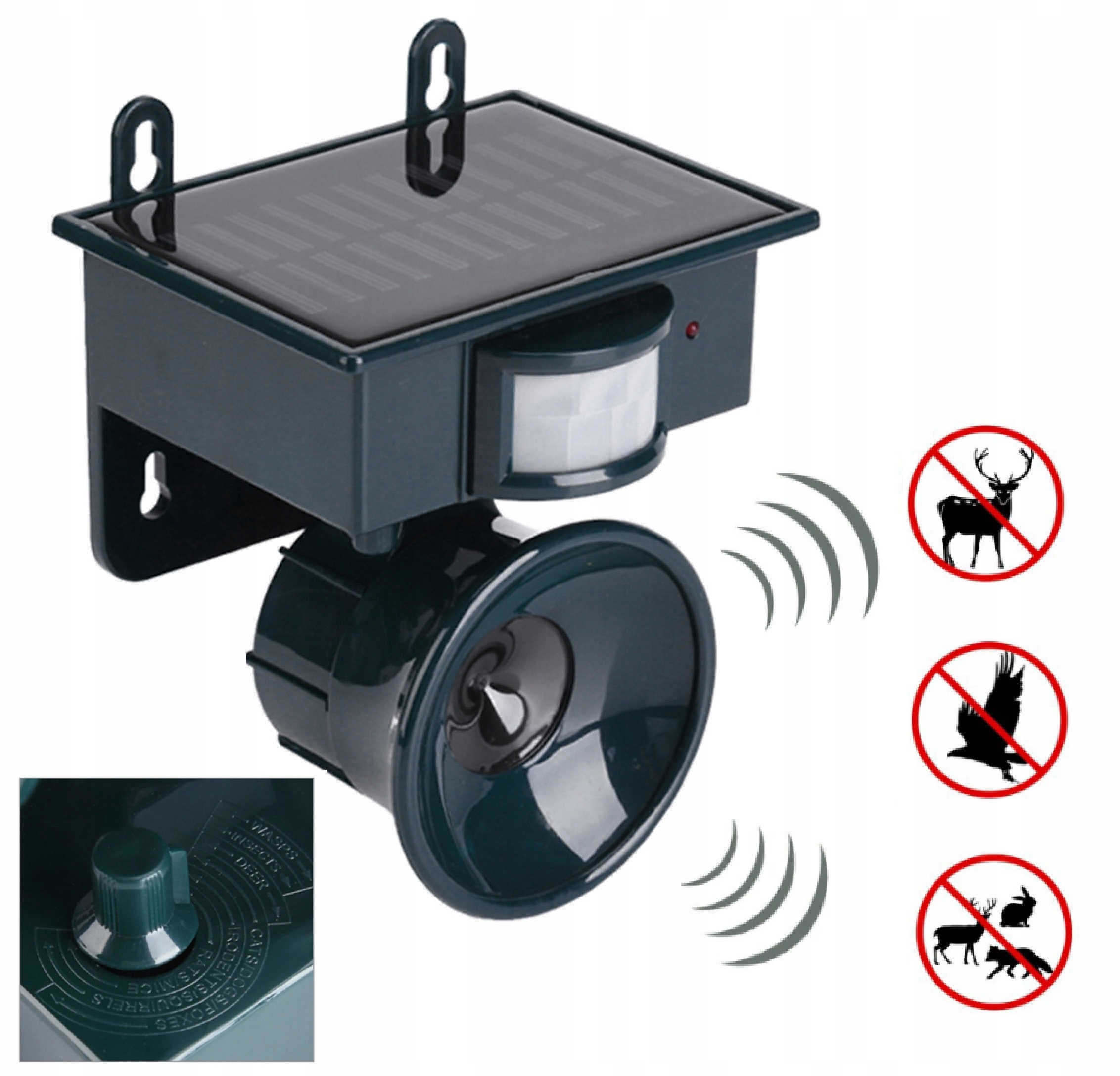 Odstraszacz Na Ptaki Gołębie Szpaki Wróble Kosy Wrony Przeciw Ptakom