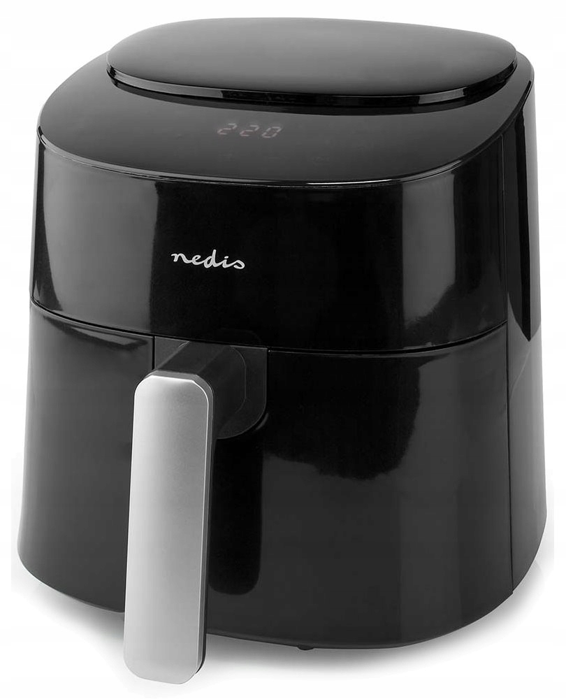 Nedis multifunkční horkovzdušná fritéza/ objem 4,2 L/ 240 min. časovač/ 8 p