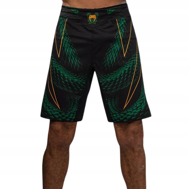 Venum Fightshorts Spodenki Mma Matupa Black/Green/Gold L