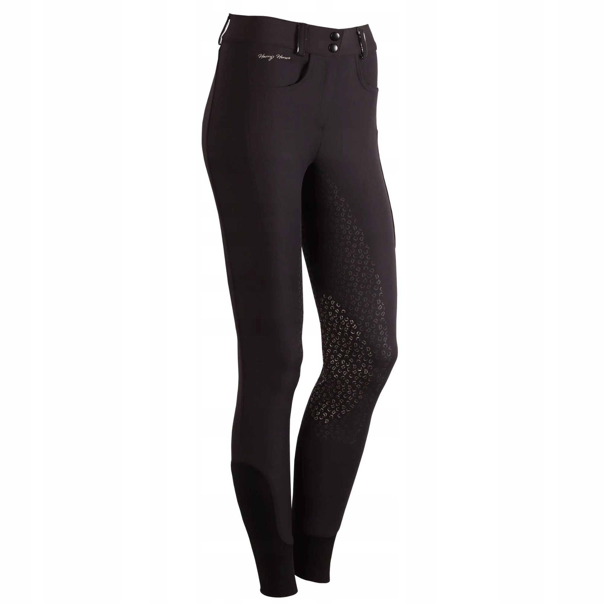 Dámské jezdecké kalhoty Hh Denici Cavalli Stardust AW25 černé 40