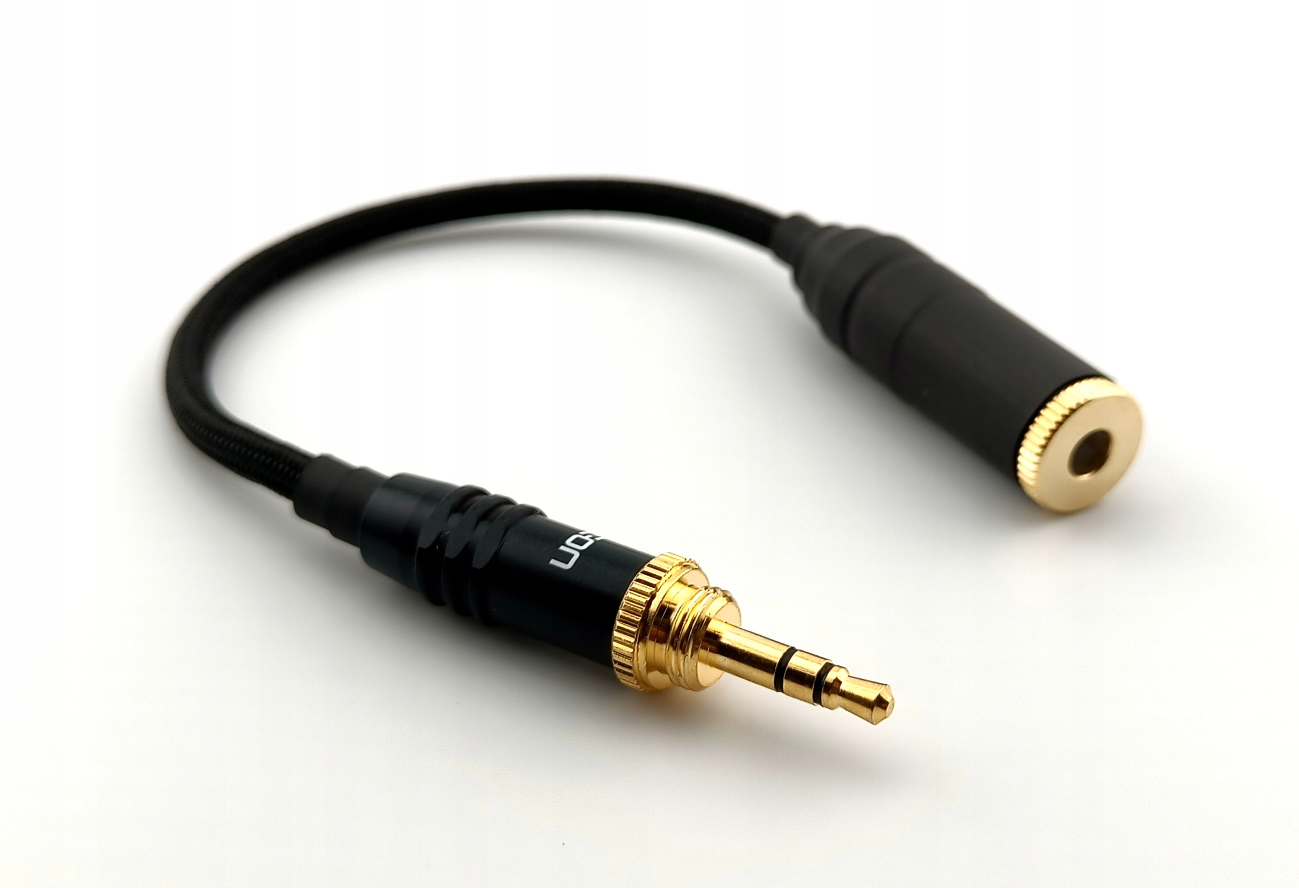 Vyvážený Adaptér Zásuvka 4,4 mm Jack 3,5 mm Hicon opletení barvy