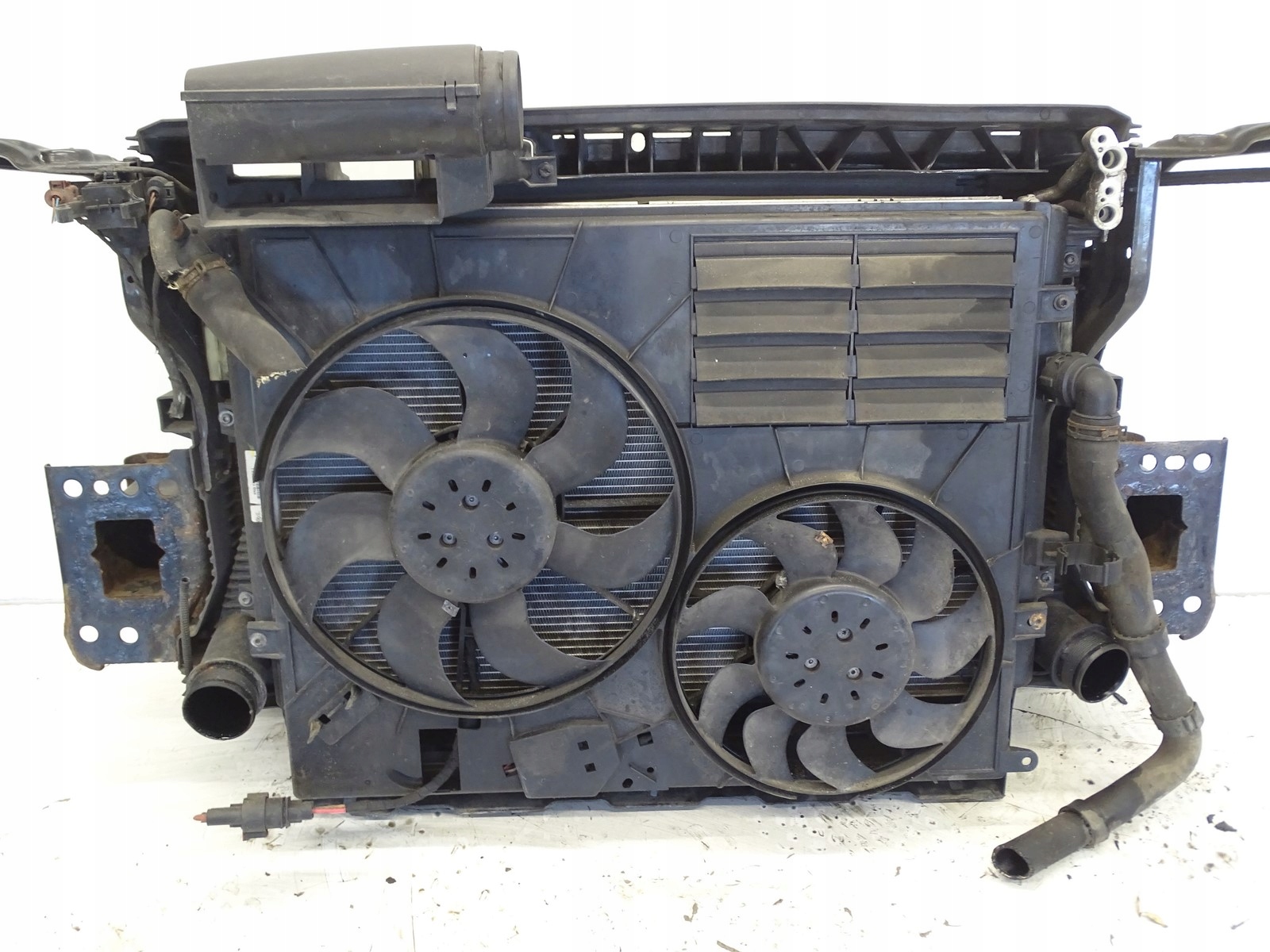 complete support panel for radiators radiator VW SHARAN ALHRAMBRA 7N 2.0 TDI AUTOMAT 10
