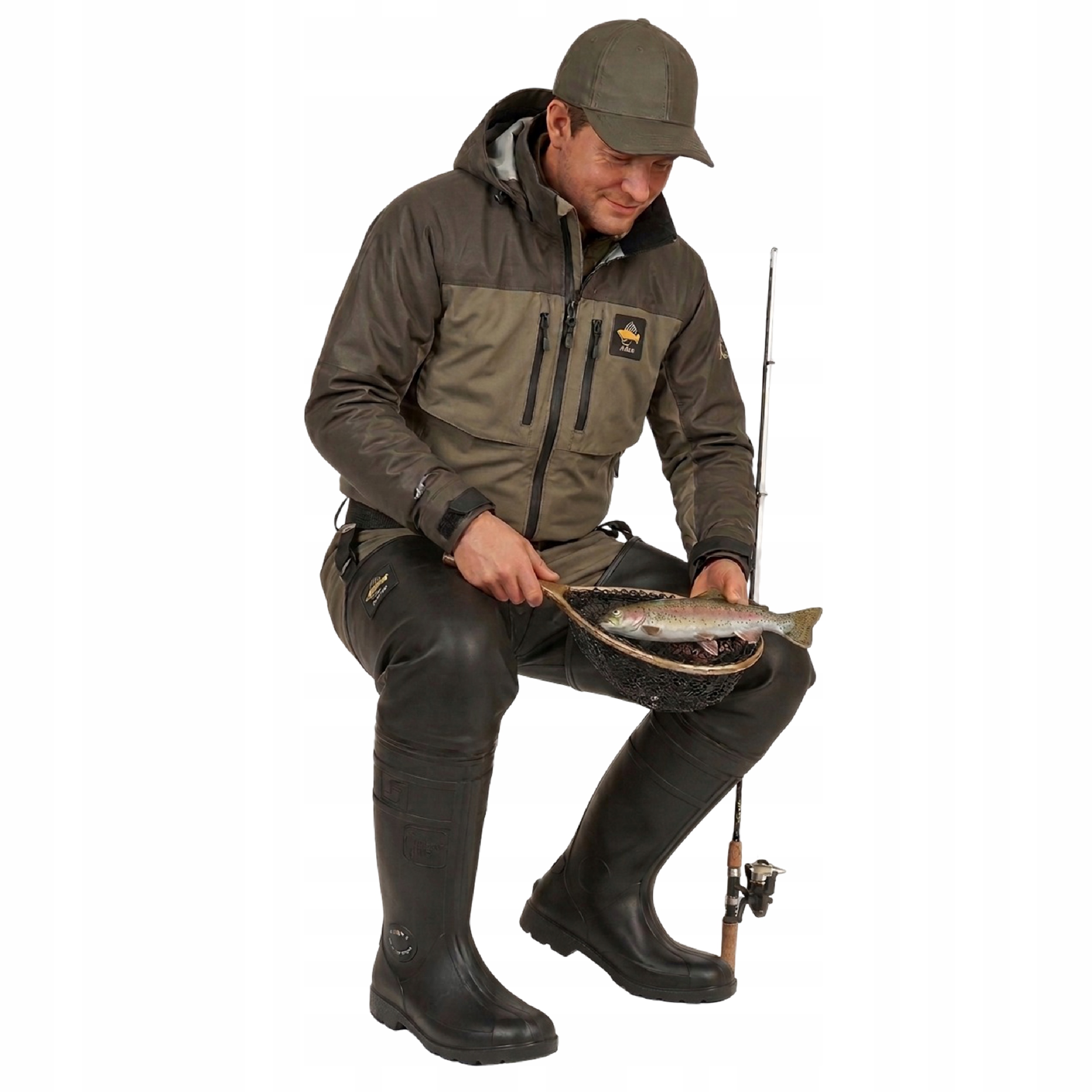 Wodery Antystatyczne Górnicze Pros Czarne Obuwie Elastyczne Kalosze