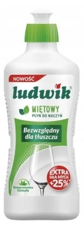 

Ludwik 450ml Płyn do mycia naczyń miętowy