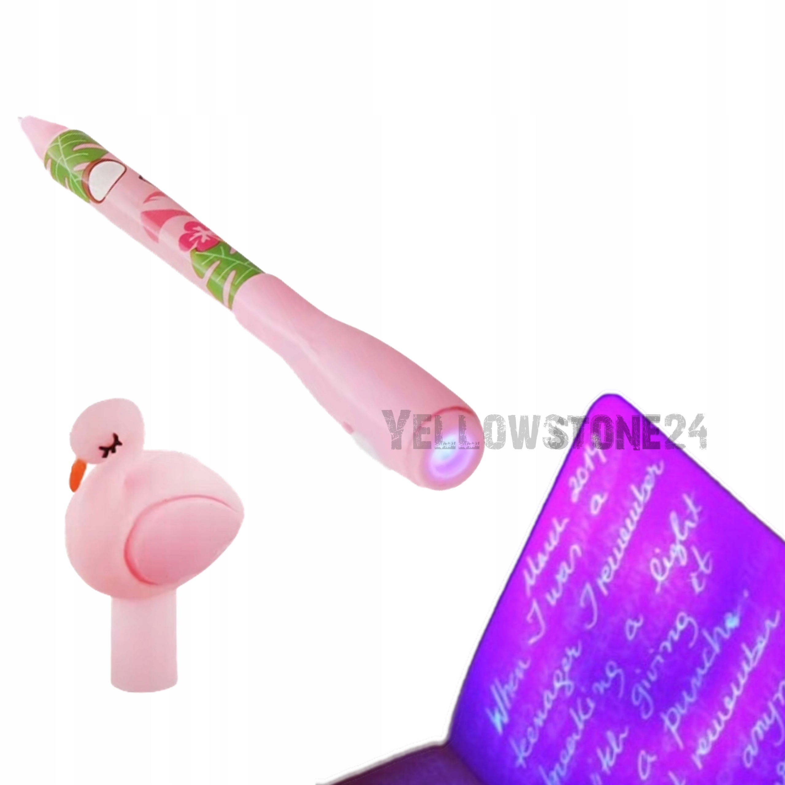 Długopis UV Magiczny Niewidzialny Pen Flaming