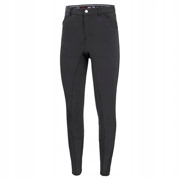 B Bryczesy męskie Start Thurrock Fullgrip Pełny lej silikon czarne rozm 50