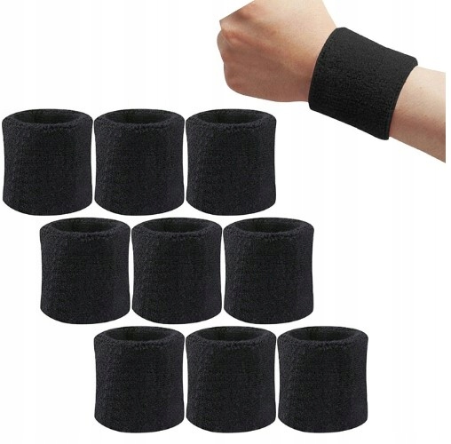 OPASKA NA RĘKĘ FROTKA FROTA NADGARSTEK SPORT 10SZT Marka inna