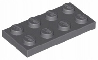

Lego 3020 plytka 2x4 c.szary Dbg 10 szt Nowy