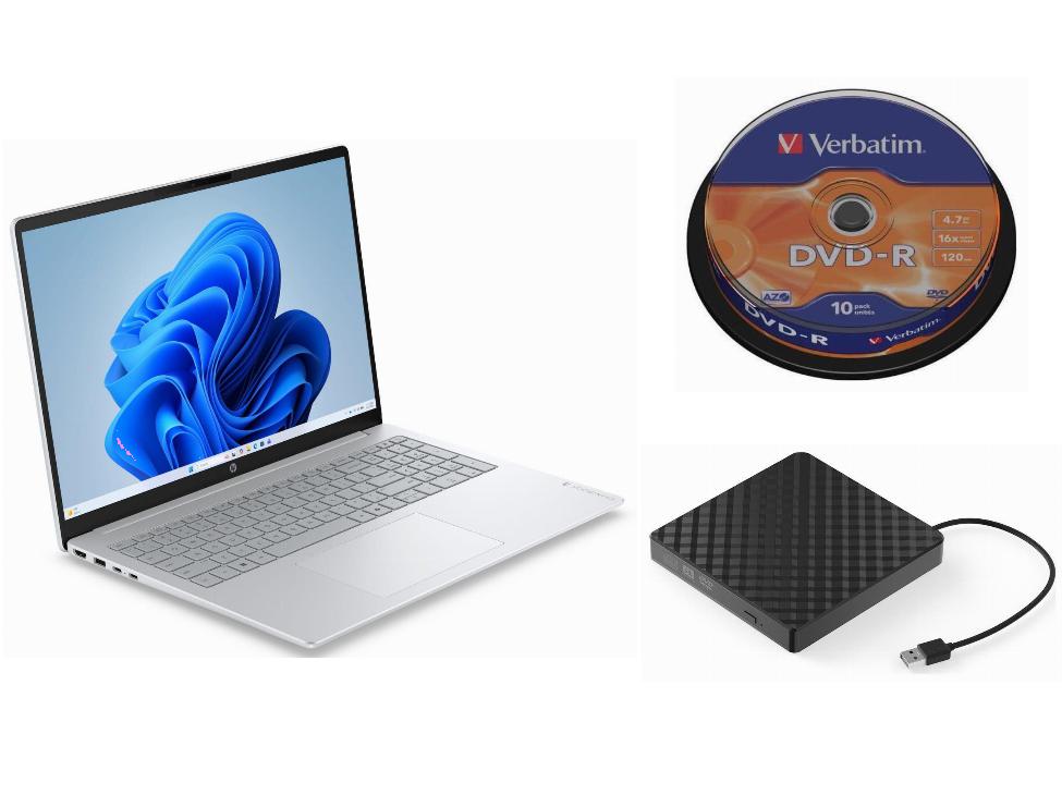 Laptop Hp Windows 11 Home Intel Core i9 Zewnętrzny Napęd DVD 10 Płyt