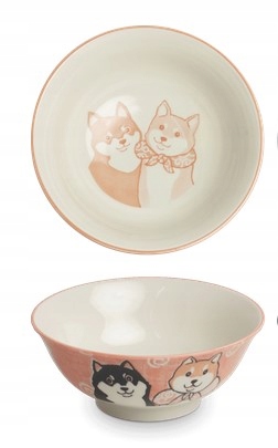 

Miska Shiba 15*7cm różowa