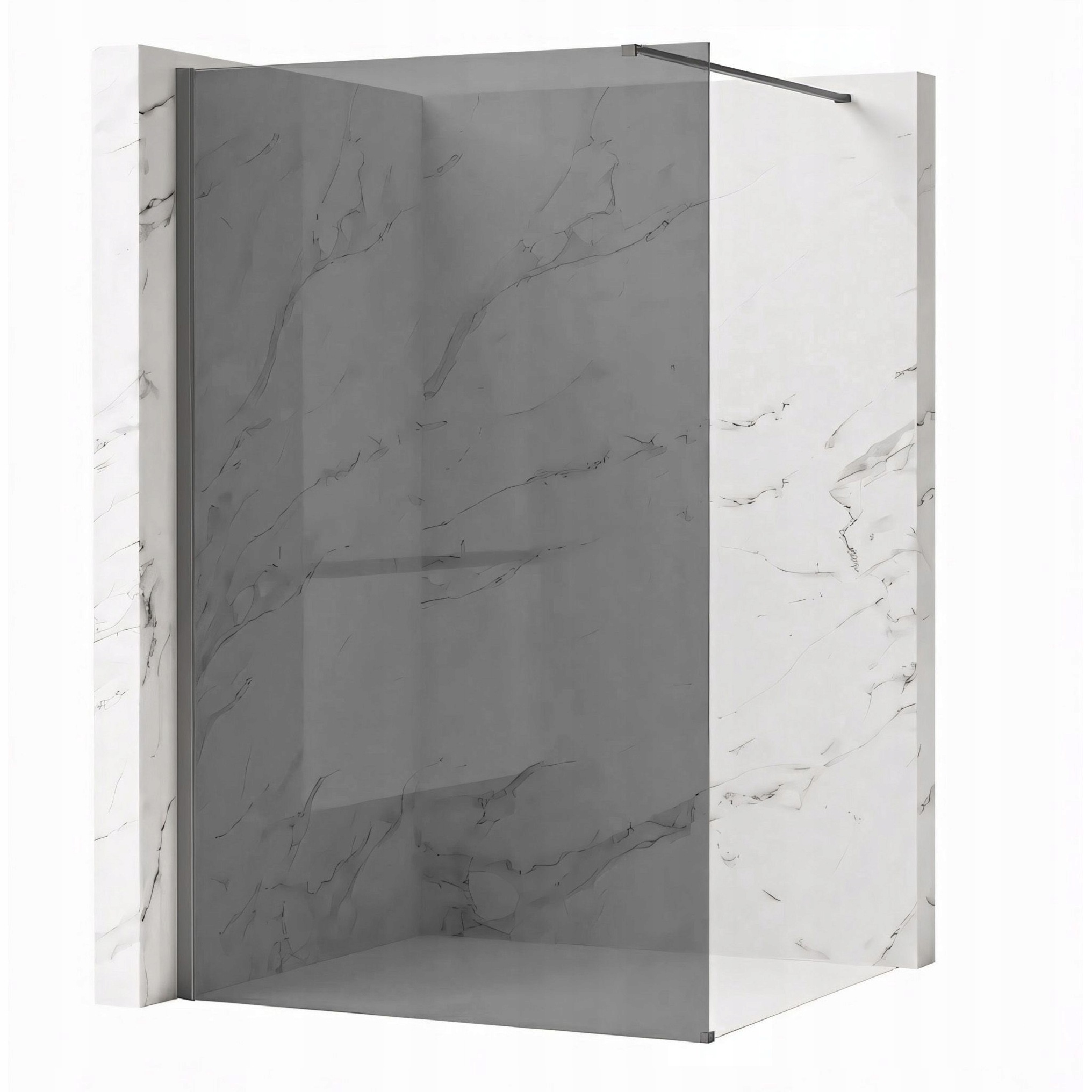 Ścianka Prysznicowa Flexi Rea 90 cm Grey Tytan