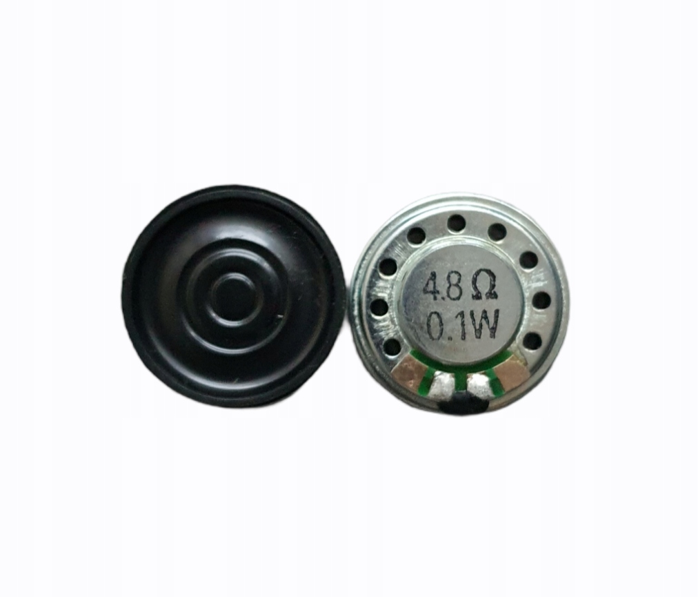 Głośnik miniaturowy 2cm 0,1W 4,8 Ohm