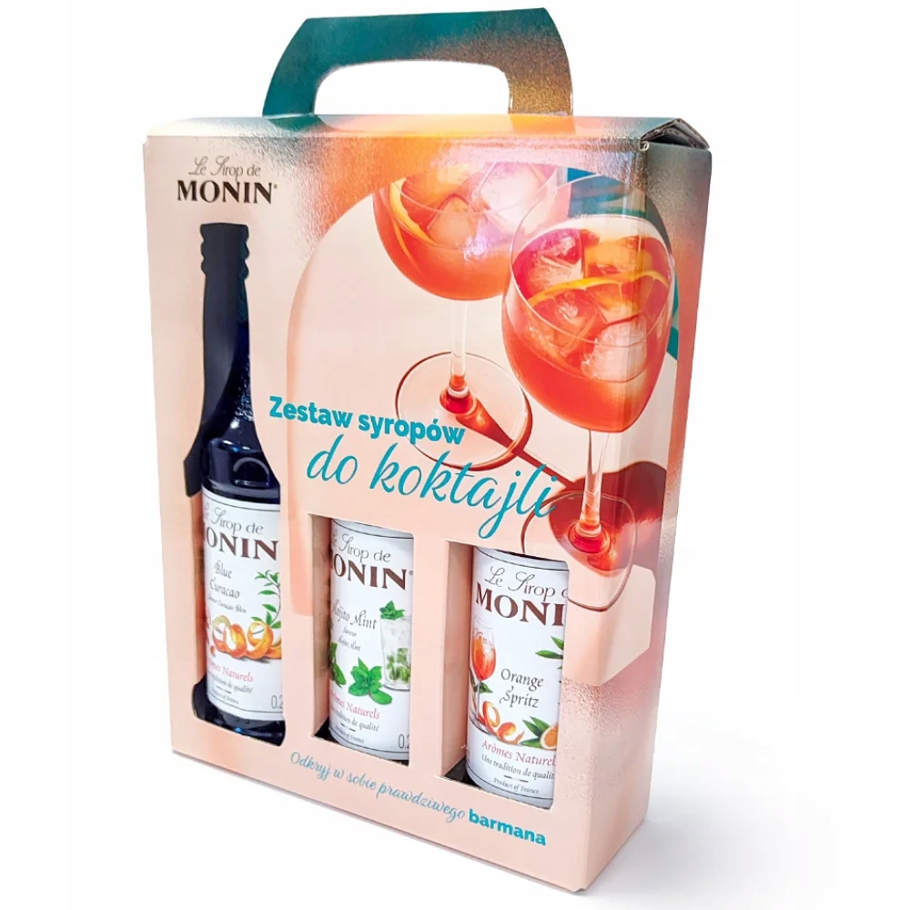 Levně Monin koktejlový set 3x250 ml