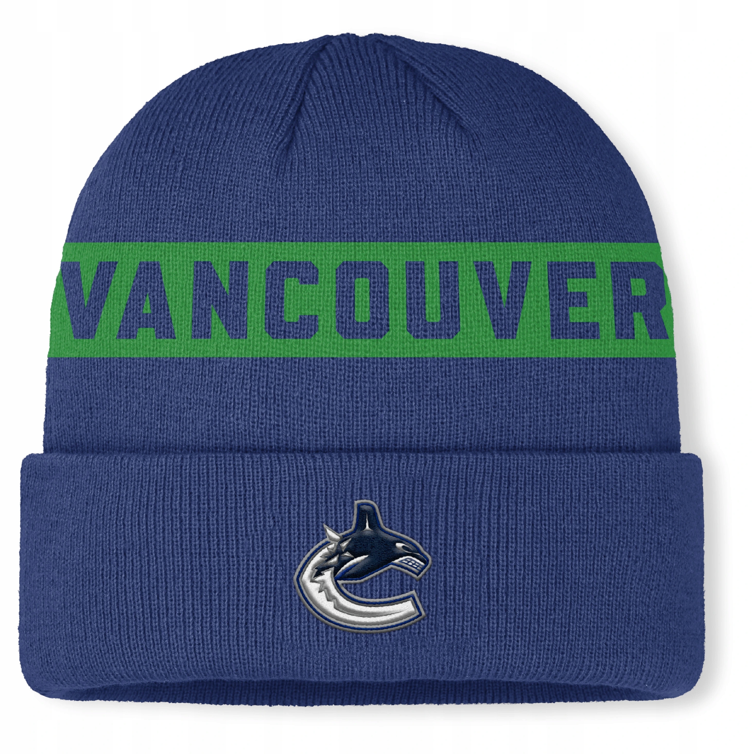 Pánská zimní čepice Vancouver Canucks Nhl Authentic Pro A/Cap Cuffed Beanie