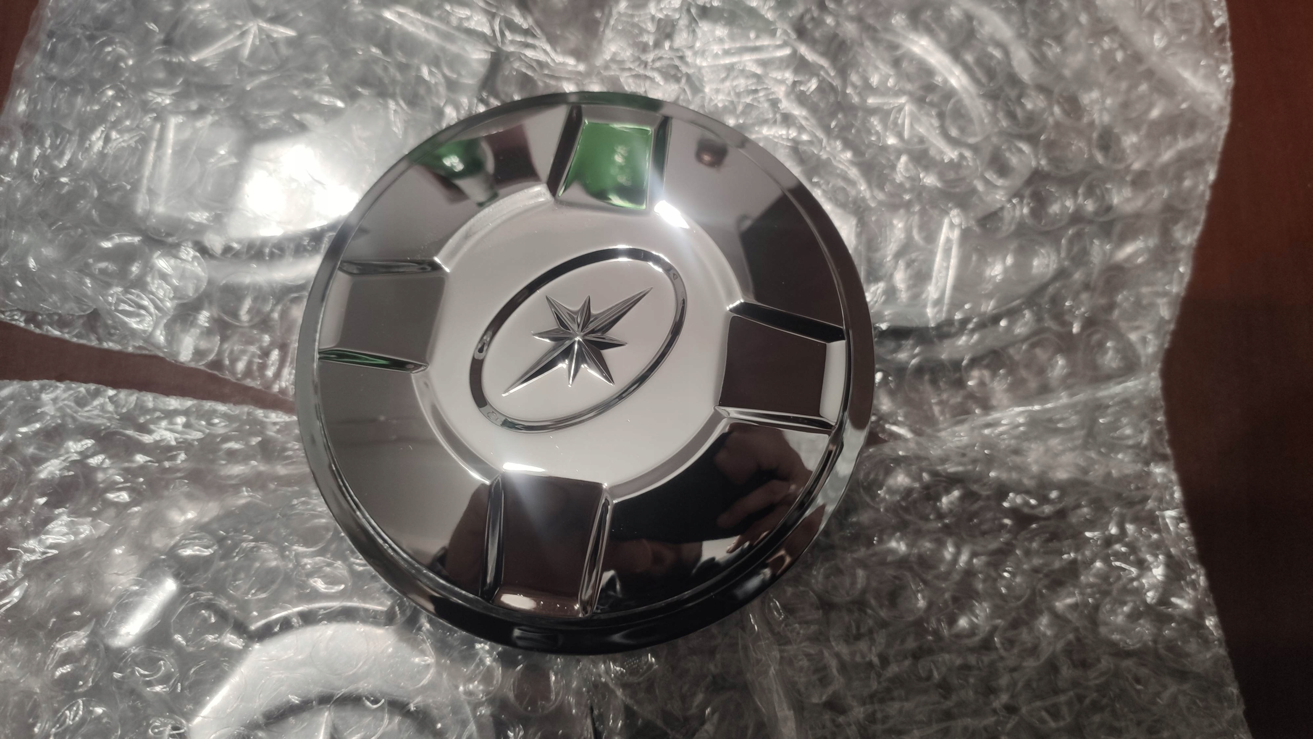 DEKIEL KAPSEL DO FELGI QUAD ATV POLARIS CHROM R14