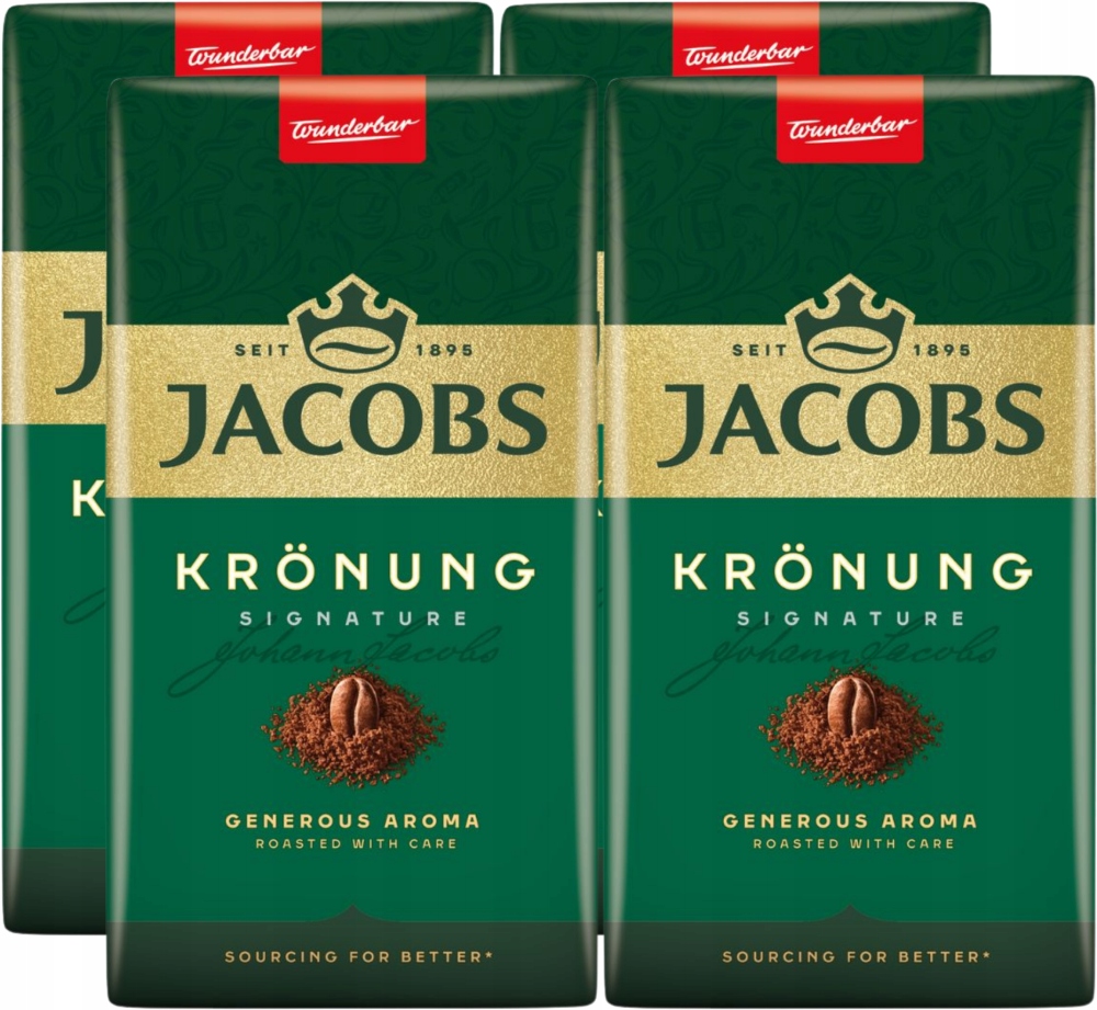 Kawa mielona Jacobs Kronung 500 g x4