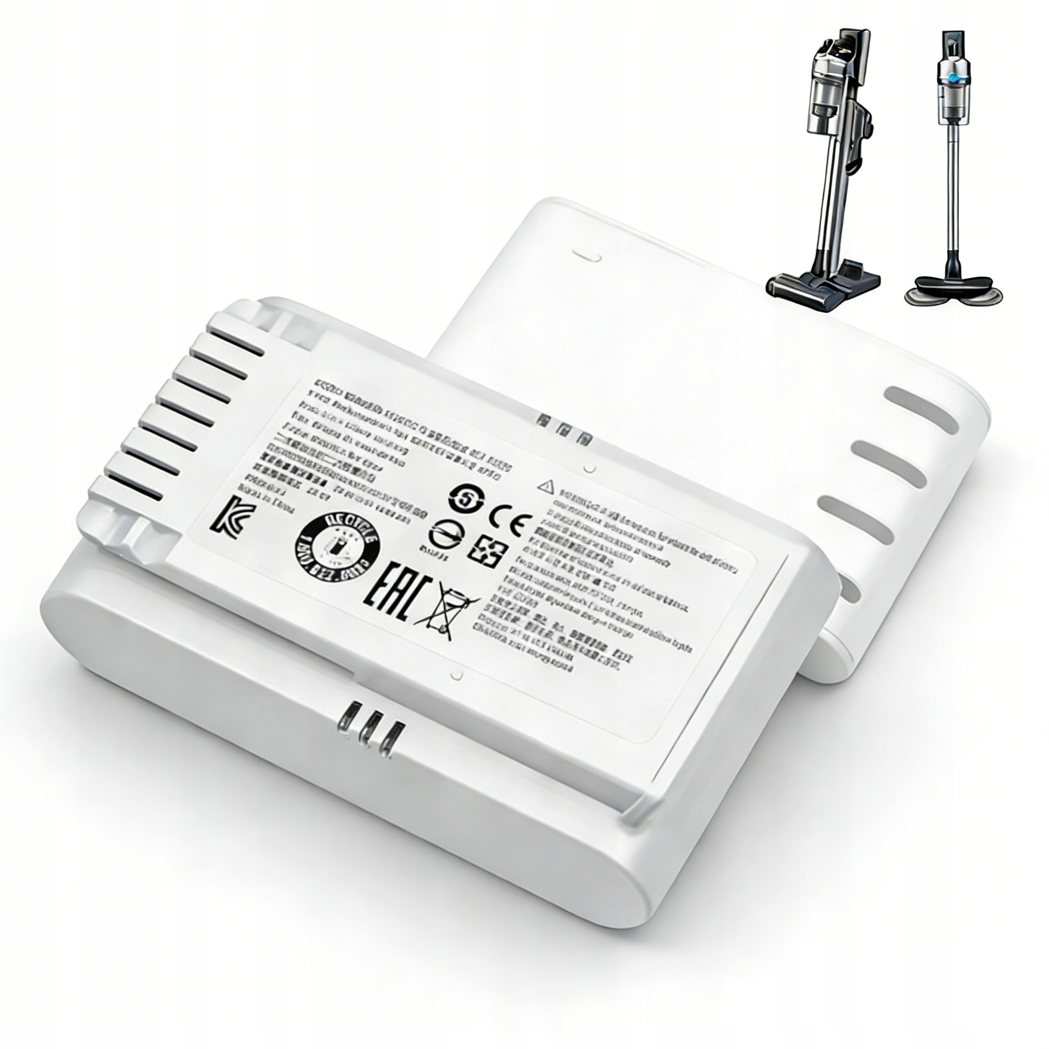 Baterie Akumulátor pro Samsung Jet 70 75 21.6V 4000 mAh VCA-SBT90E Bílá