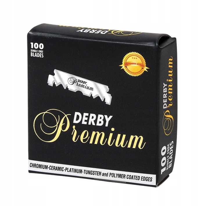 

Derby żyletki premium połówki 100 sztuk