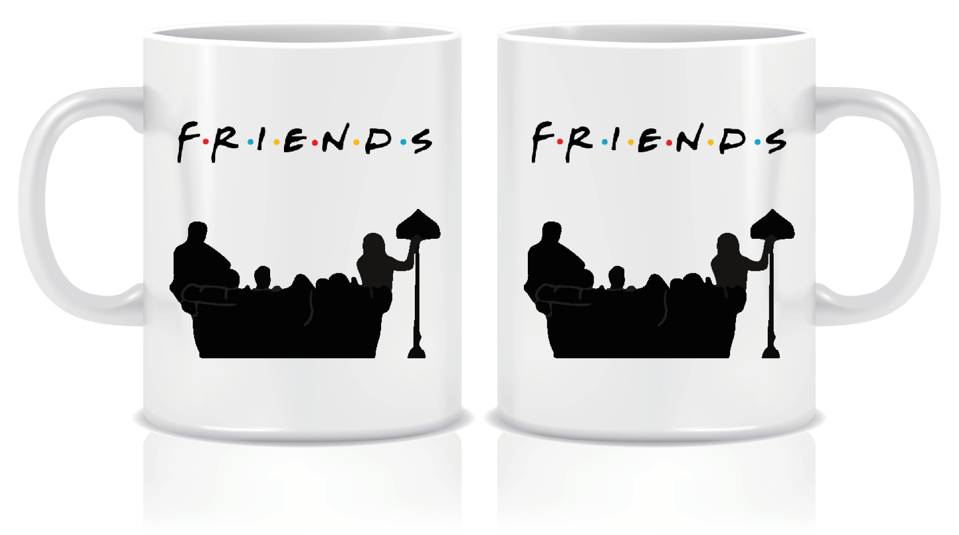 

Kubek Friends Przyjaciele 330ml + Kartonik