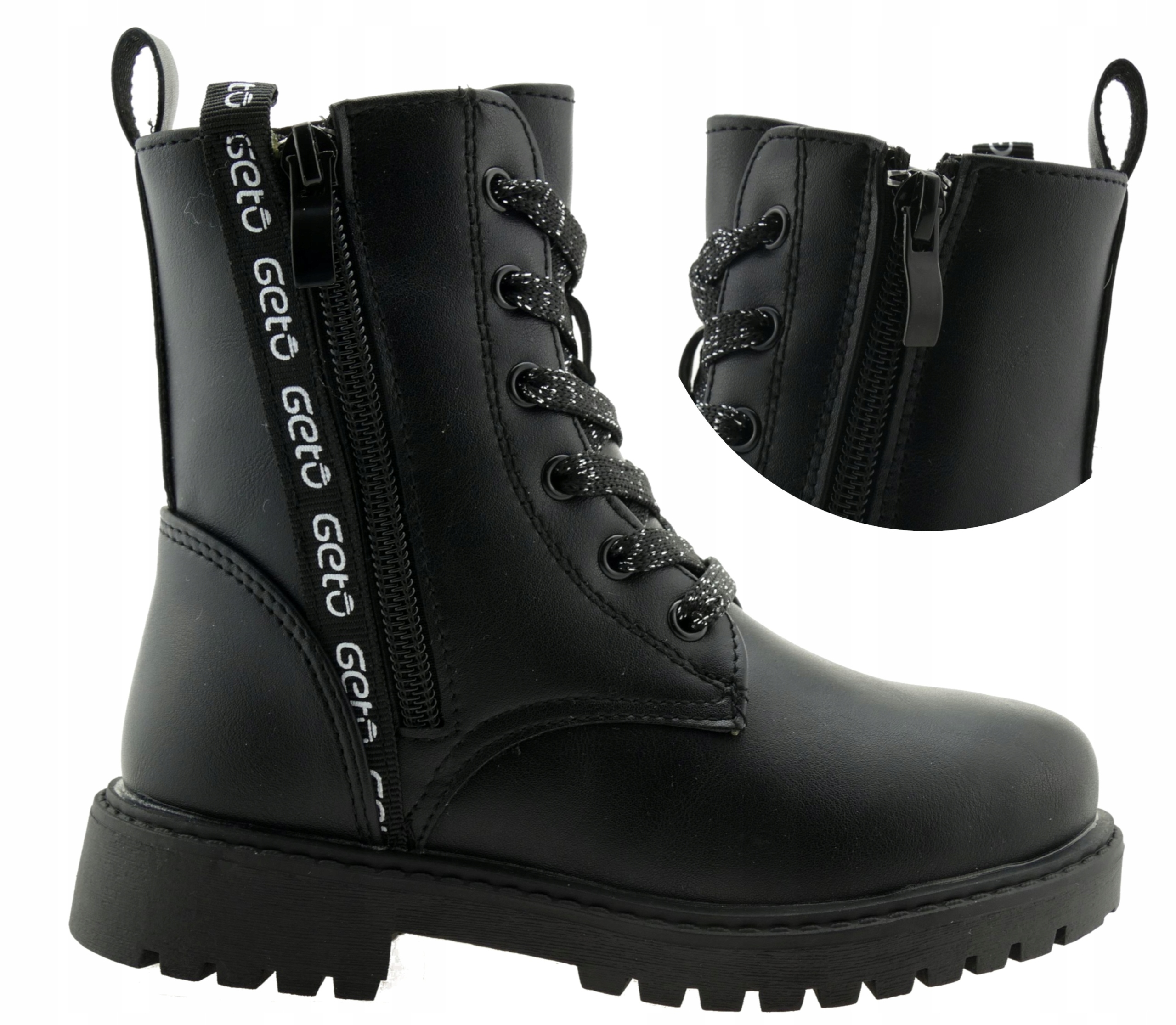 BUTY ZIMOWE DZIEWCZĘCE OCIEPLANE ŚNIEGOWCE 25