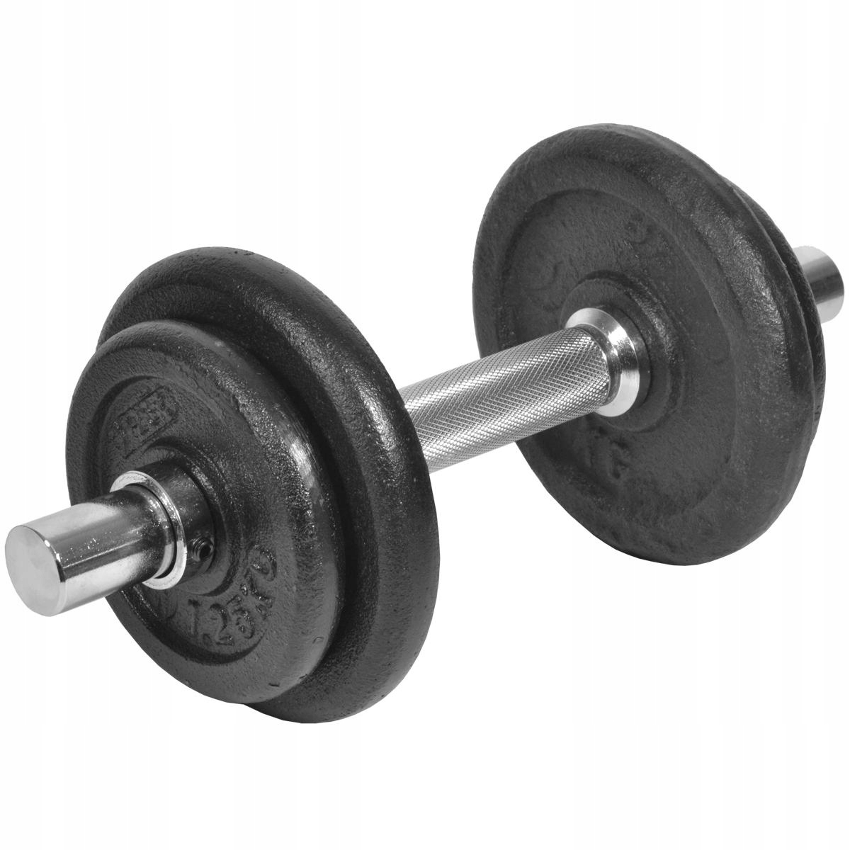 Litinová Činka 1x10kg osa zátěžové talíře fi 30mm Sada 10kg