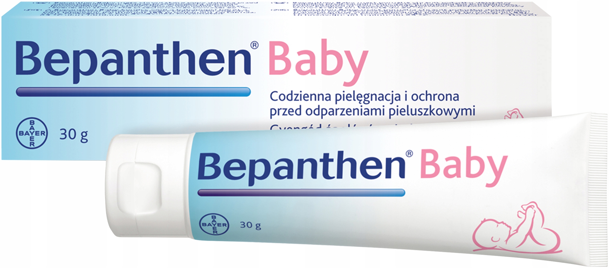 Bepanthen Baby Maść na odparzenia Zestaw 6x 30 g (Razem aż 180g) Rodzaj maść