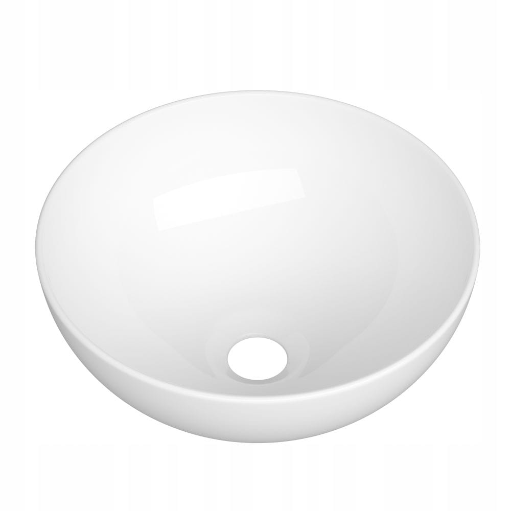 Doxa 31,5 cm umyvadlová deska kulatá bílá Gamma
