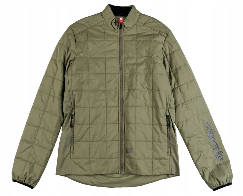 Cyklistická bunda Troy Lee Designs Crestline Jacket Mono Olive velikost M