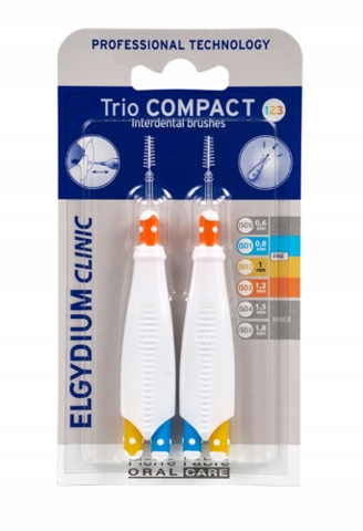 

Elgydium Trio Compact 123 Szczoteczki międzyzębowe