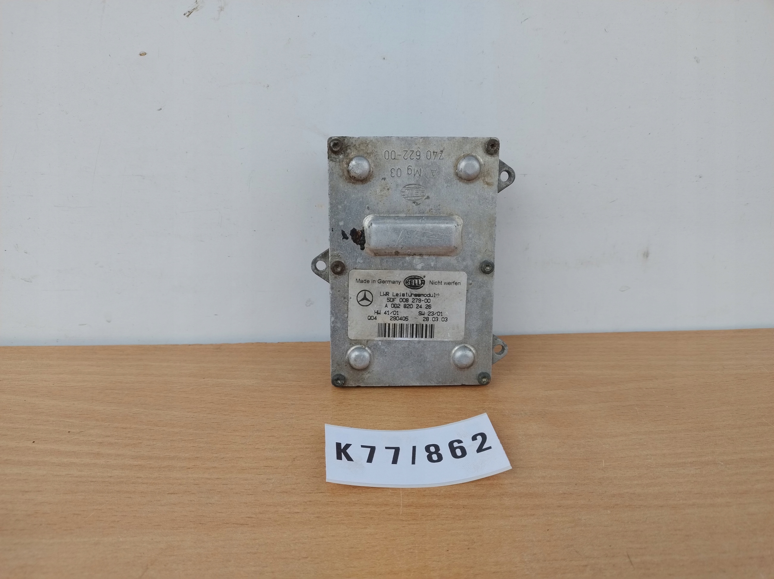 control unit module steering MERCEDES W211 W219 W171 A0028202426 K77/862
