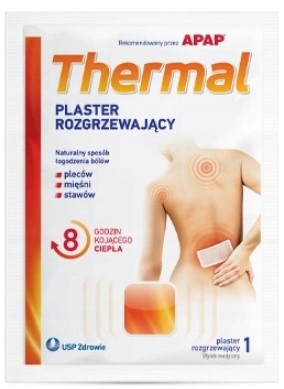 

Apap Thermal Plaster Rozgrzewający Na Ból 1szt.