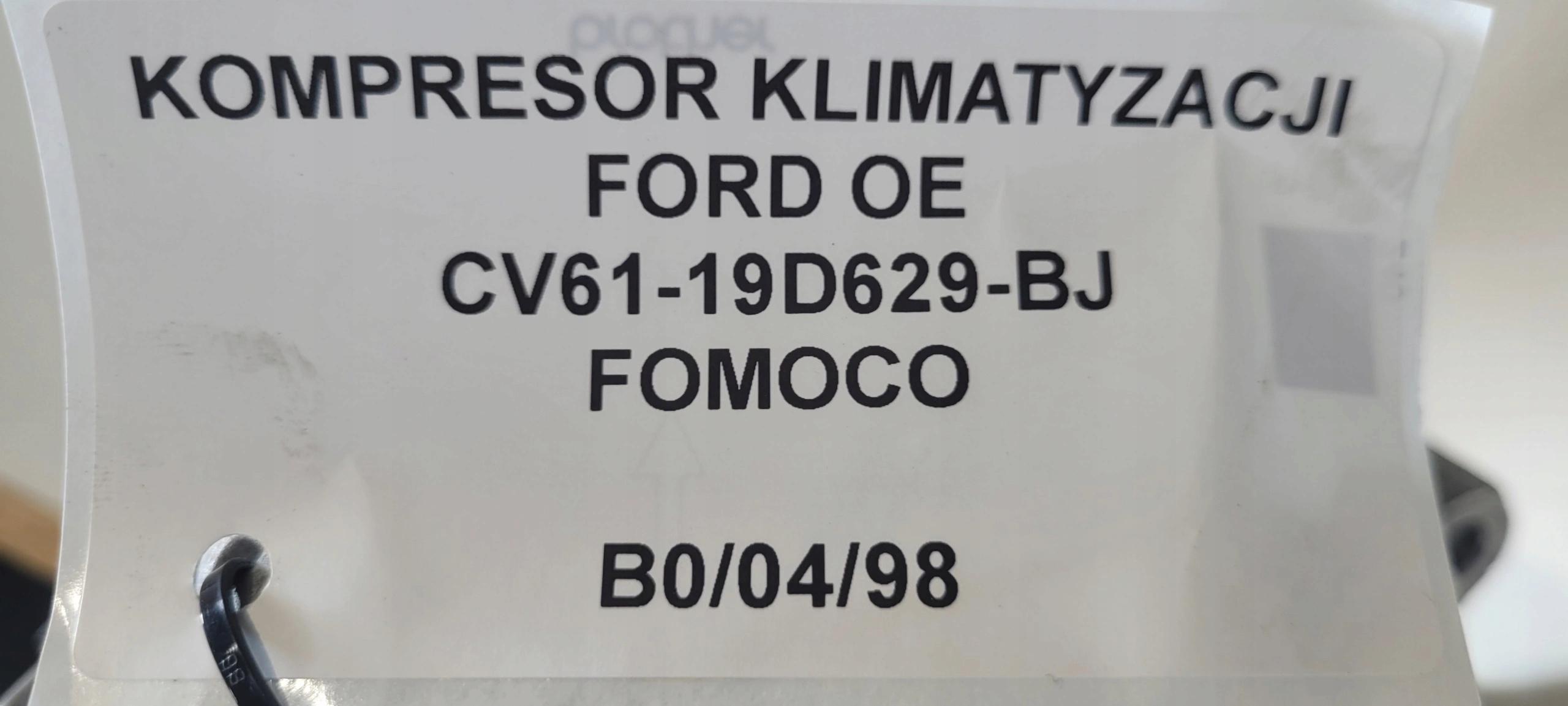 kompresor klimatizaci FORD CV61-19D629-BJ