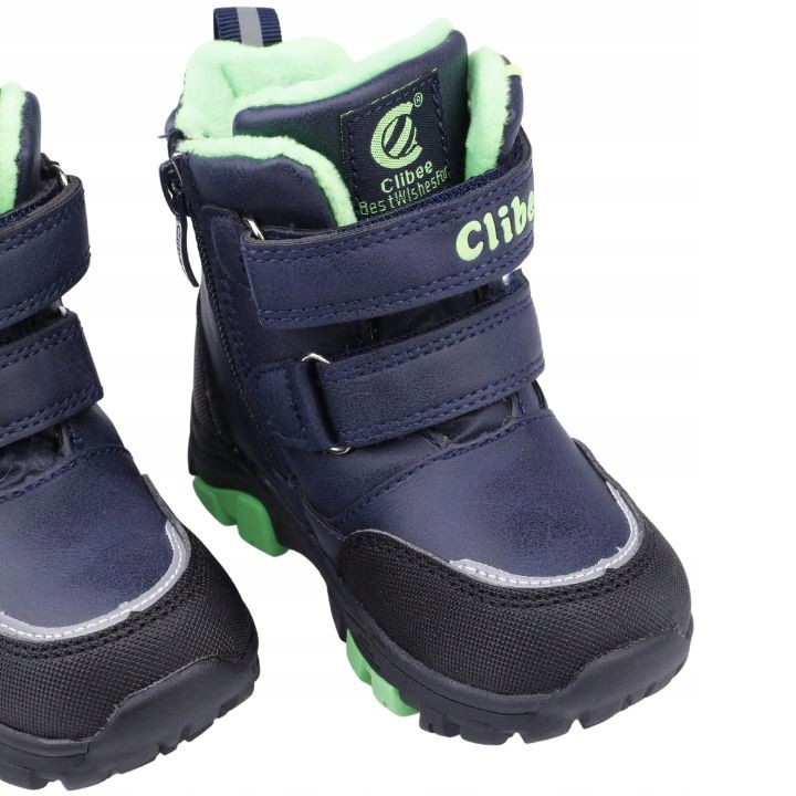 Botki śniegowce chłopięce trapery mocno ocieplane Stan opakowania oryginalne