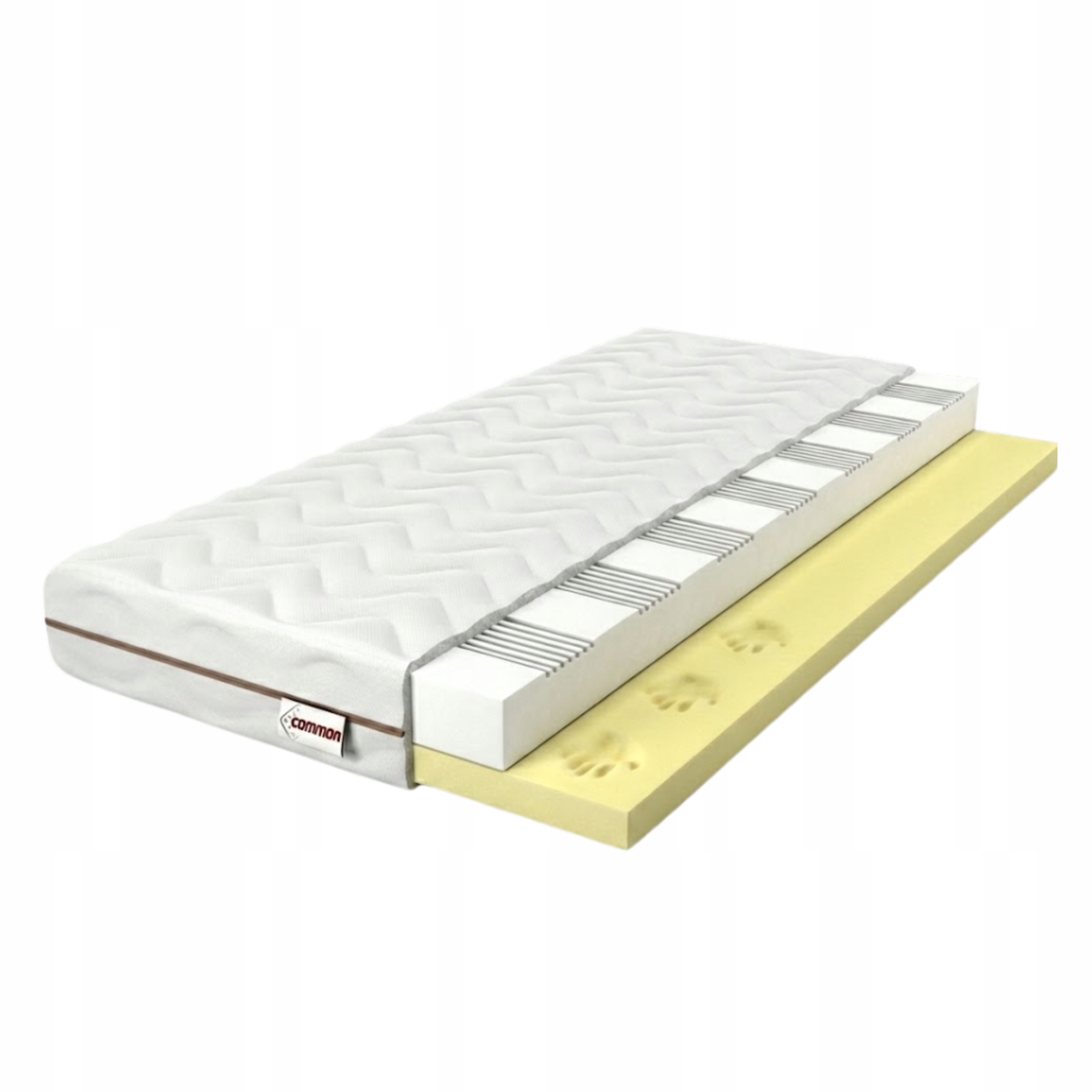 Materac 140x200 Piankowy H3 Malia 18cm 7 Stref Profilowany Dwustronny