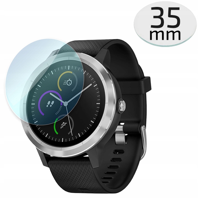 SZKŁO HARTOWANE 9H na ZEGAREK SMARTWATCH 35 MM