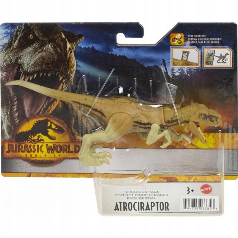 JURASSIC WORLD ATROCIRAPTOR HDX18 HDX30