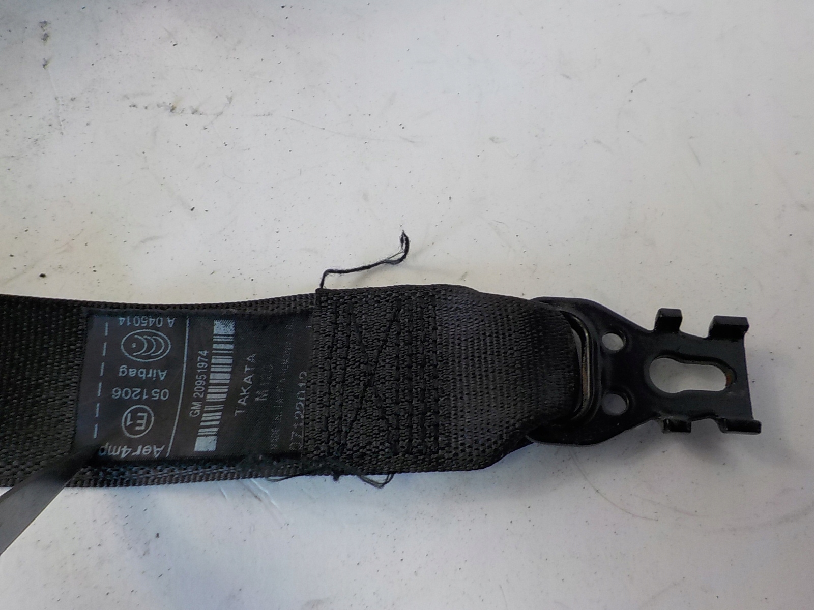 OPEL INSIGNIA KOMBI Gurten Sicherheits Spanner links 20951974